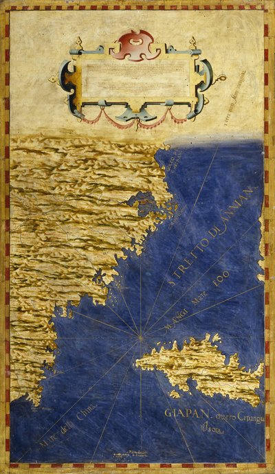 Shore of China and Japan by Ignazio Danti